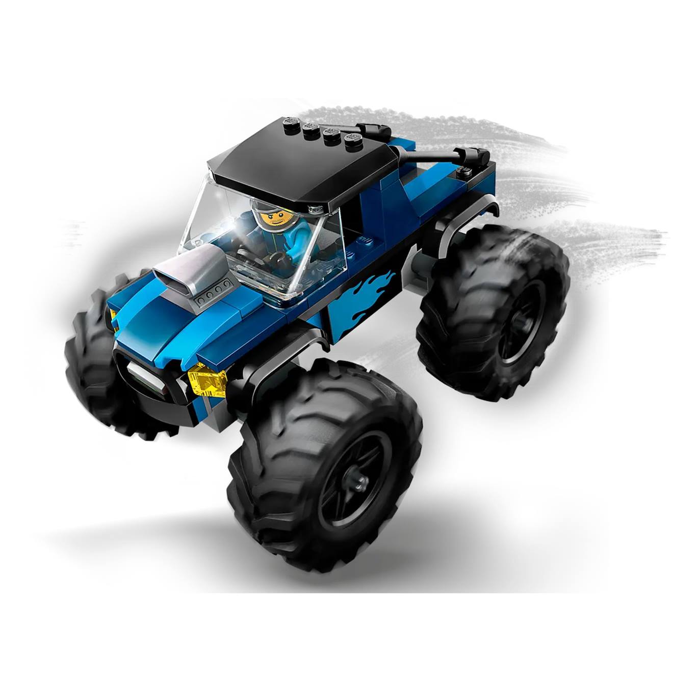 City le monster truck bleu 60402 multicolore