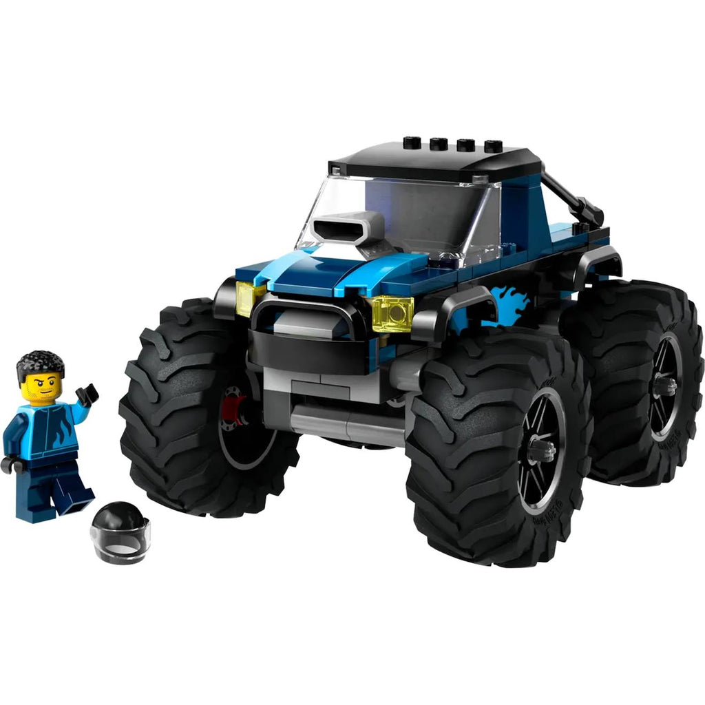 City le monster truck bleu 60402 multicolore
