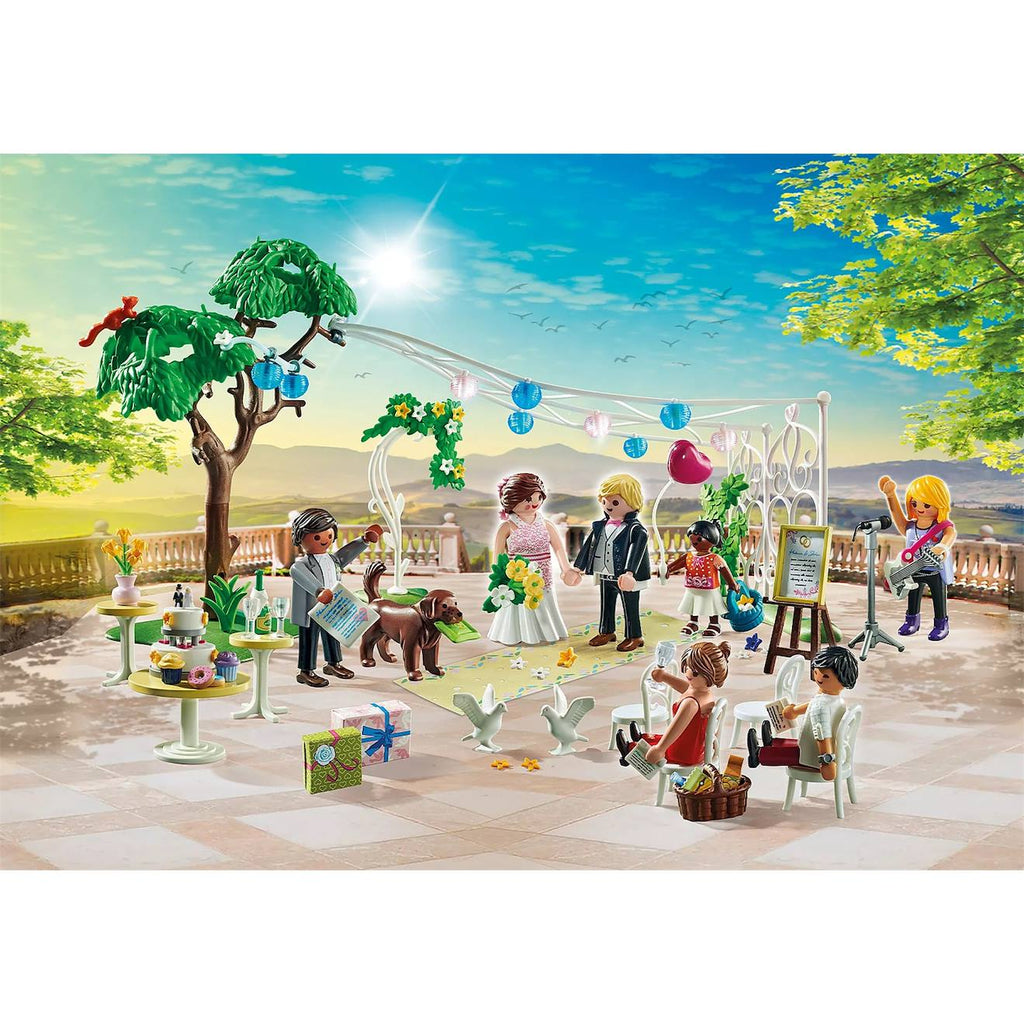City life cérémonie de mariage 71365 multicolore