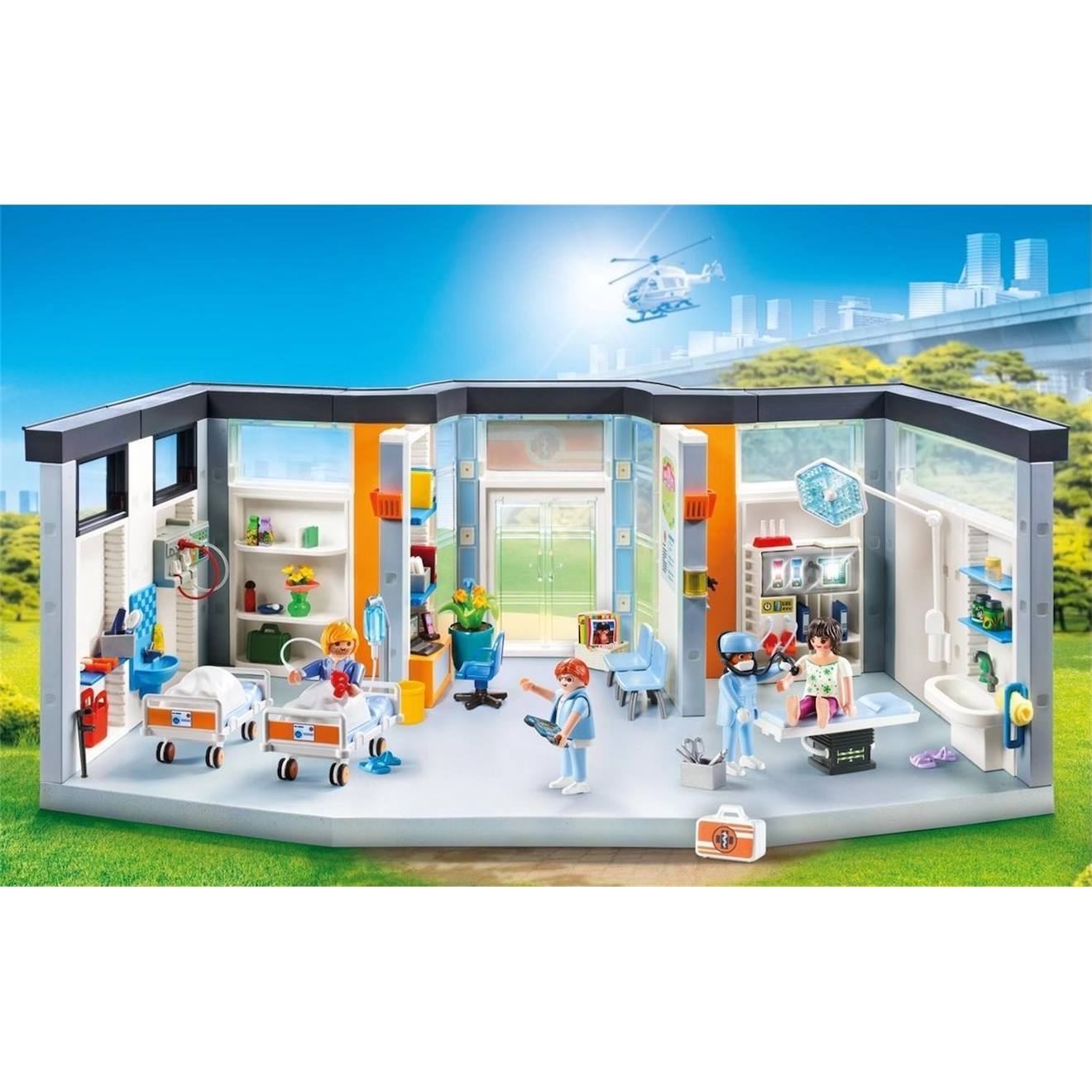 City life clinique équipée 70191 multicolore