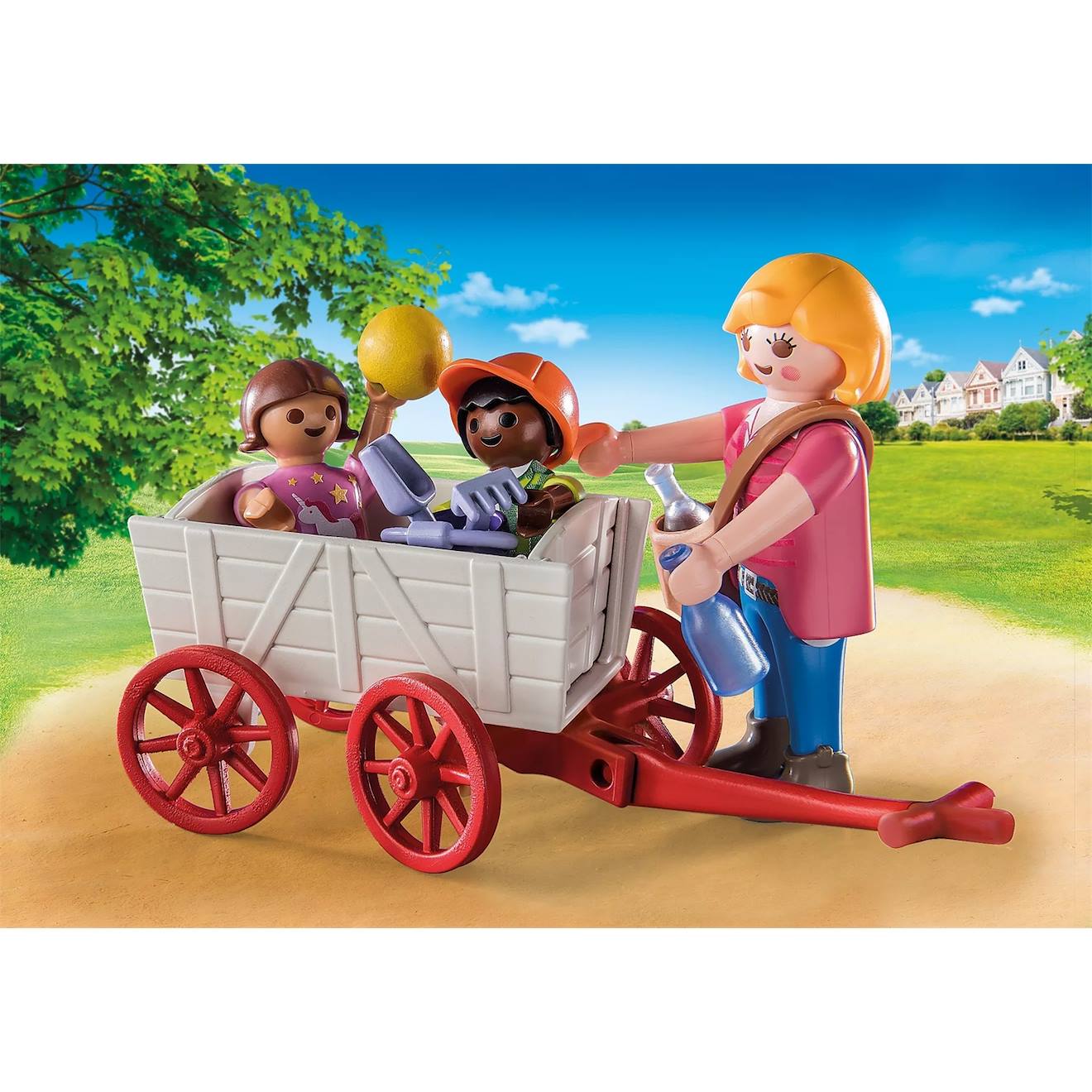 City life starter pack nourrice avec enfants 71258 multicolore