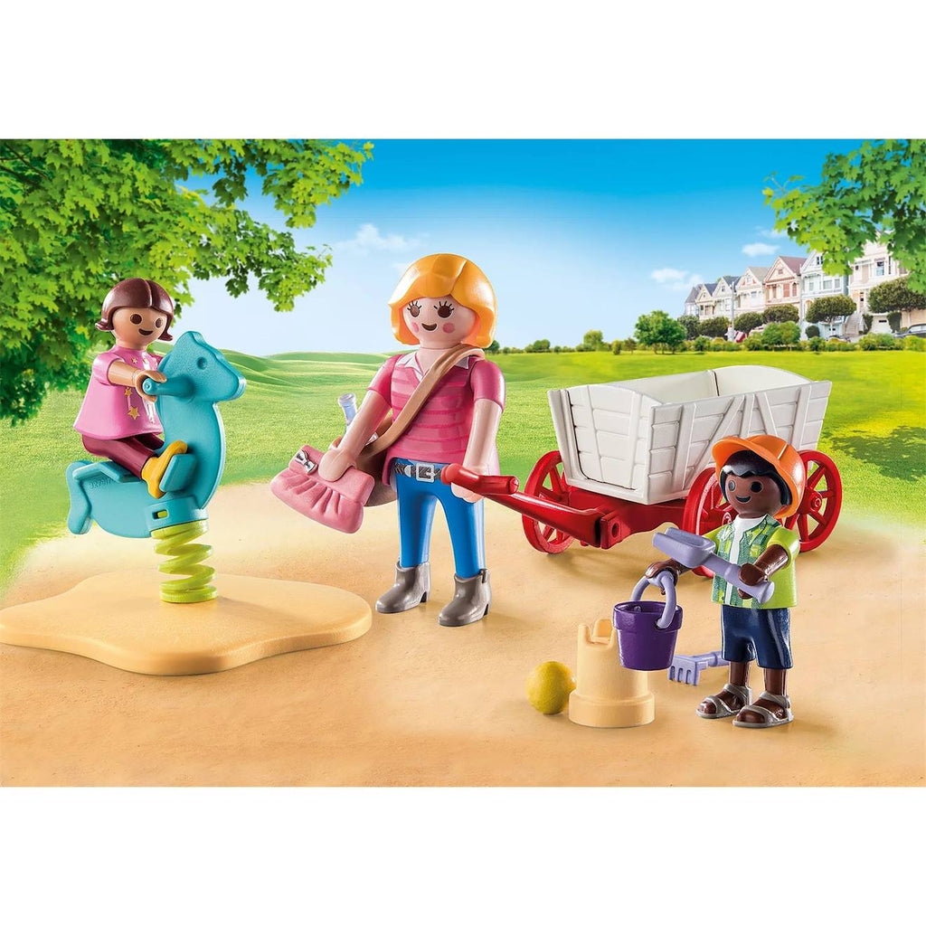 City life starter pack nourrice avec enfants 71258 multicolore
