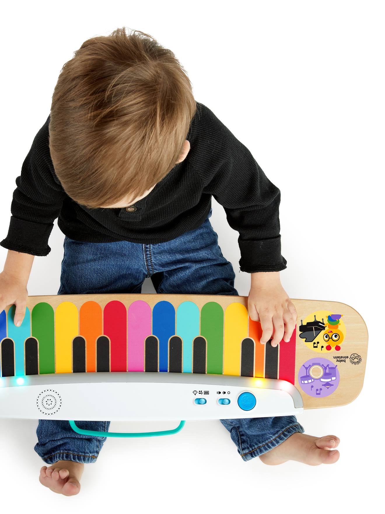 Clavier magic touch baby einstein - blanc