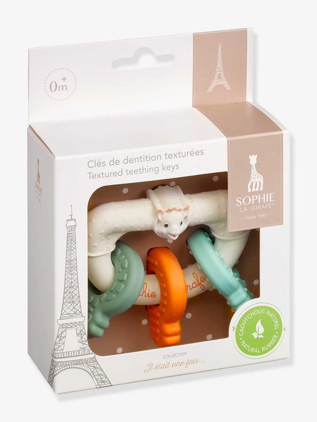 Clés de dentition texturées Sophie la Girafe vulli multicolore