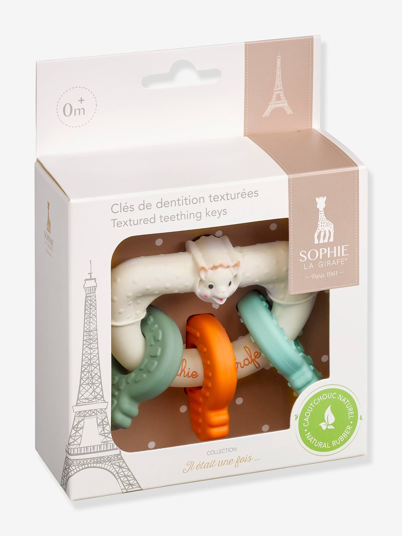 Clés de dentition texturées Sophie la Girafe vulli multicolore