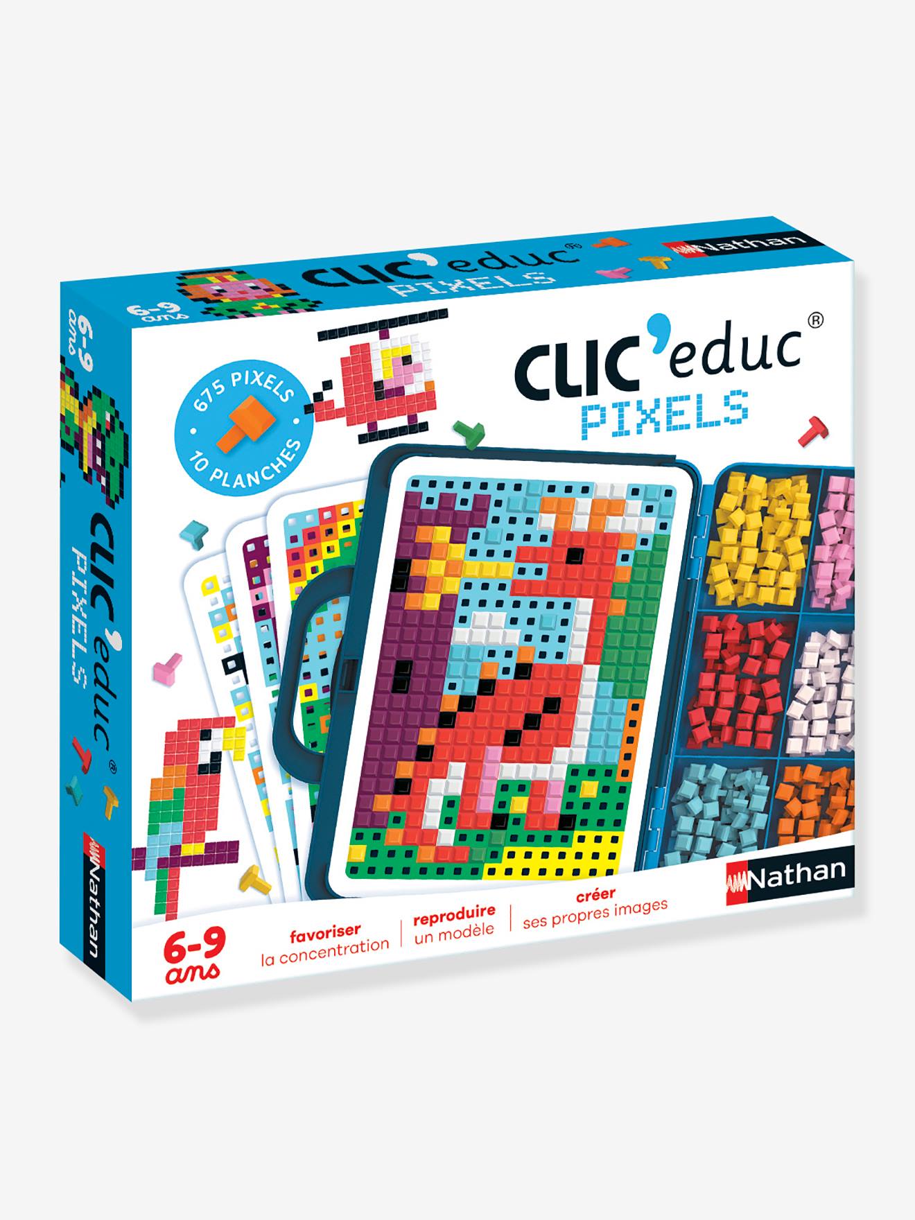 Clic educ pixel - vert