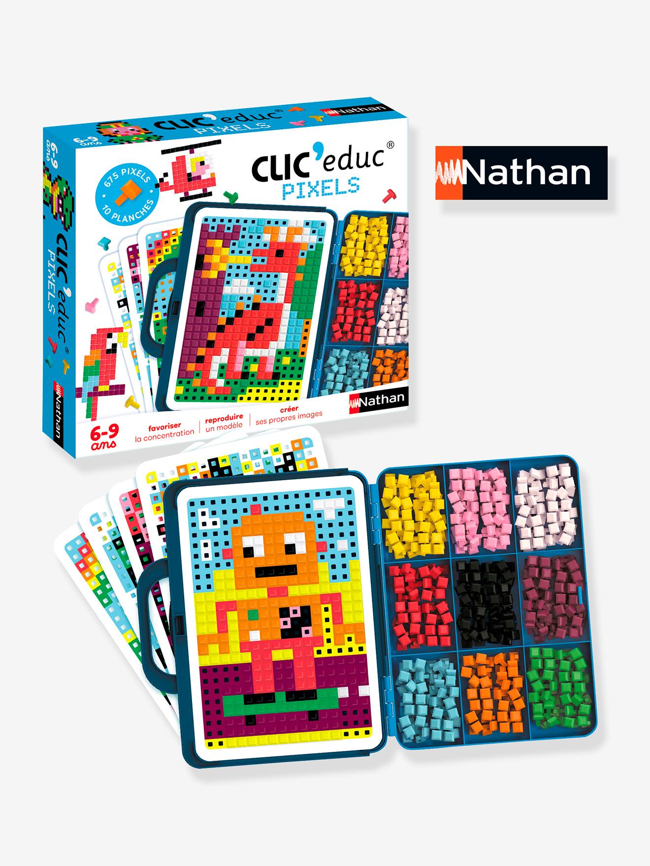 Clic educ pixel - vert