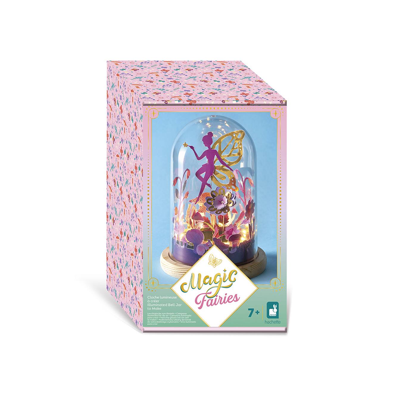 Cloche lumineuse à créer - magic fairies multicolore