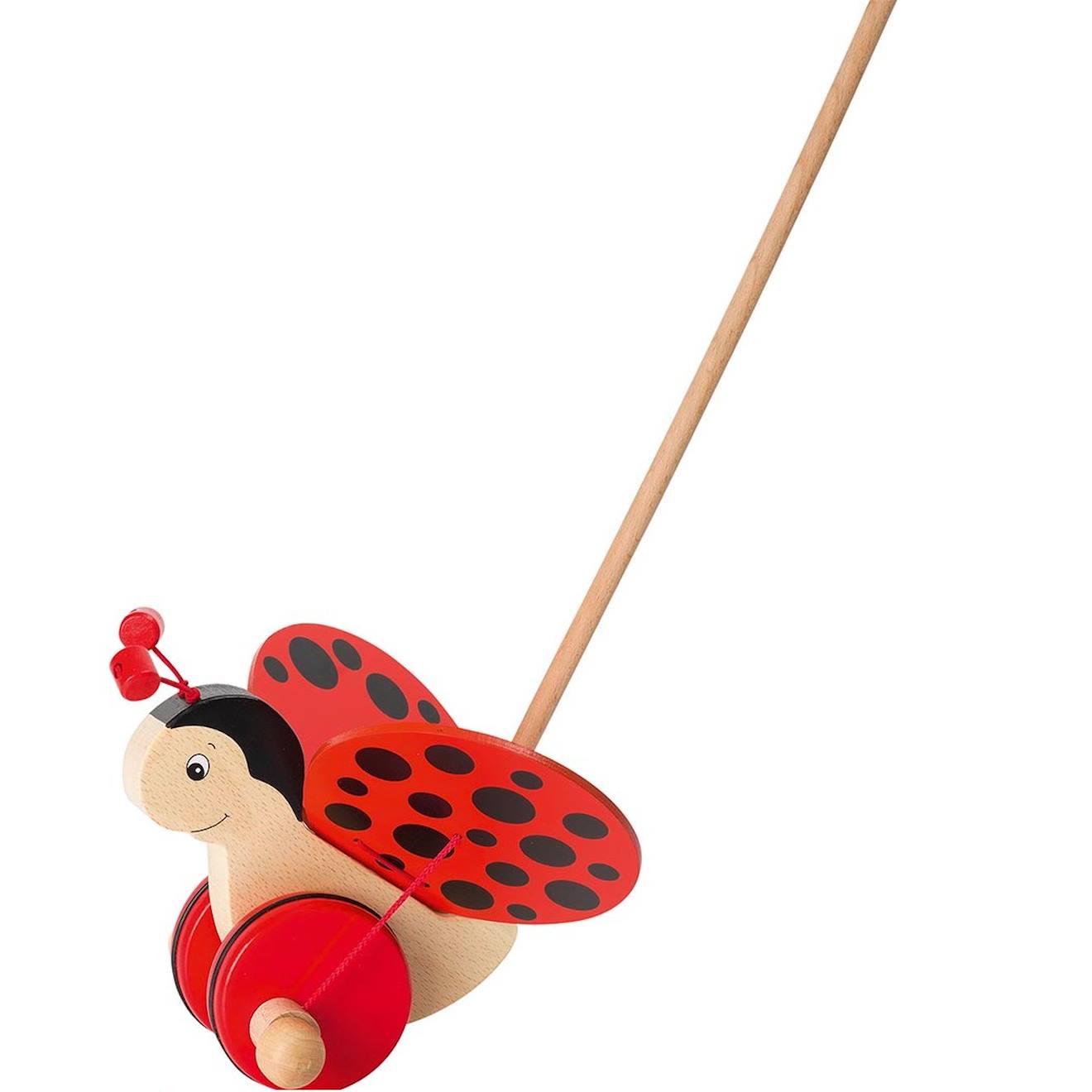 Coccinelle florah à pousser rouge