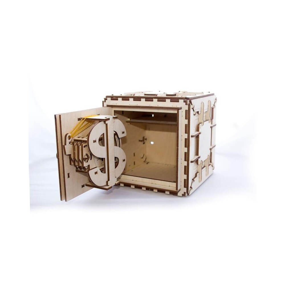 Coffre-Fort en Bois à Monter - Maquette Bois Ugears