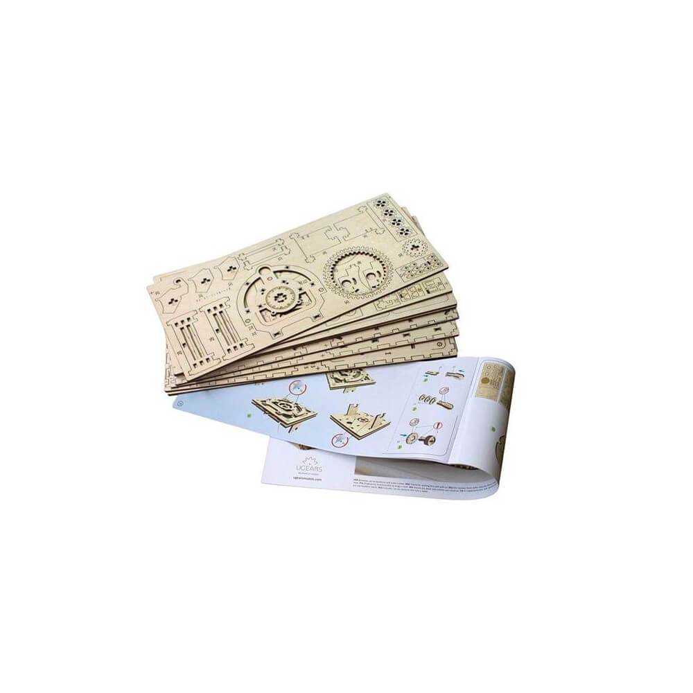 Coffre-Fort en Bois à Monter - Maquette Bois Ugears