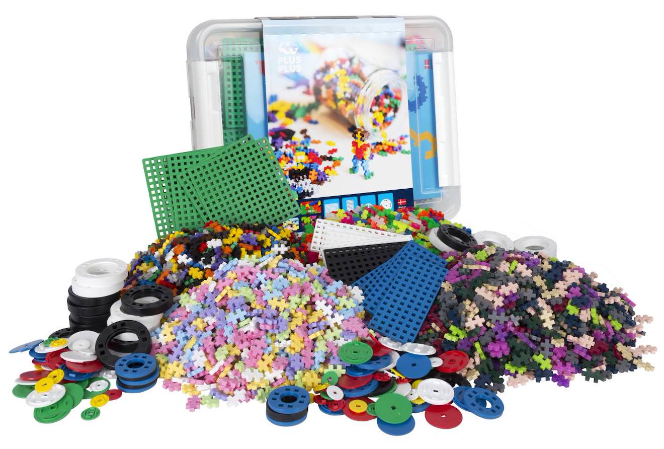 Coffre géant 4000 pièces multicolore