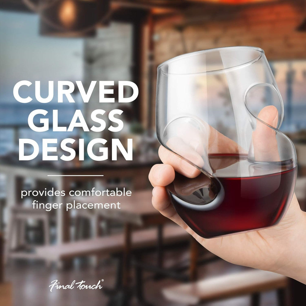 Coffret 4 Verres et Carafe Enigme - Carafe Vin Originale Final Touch