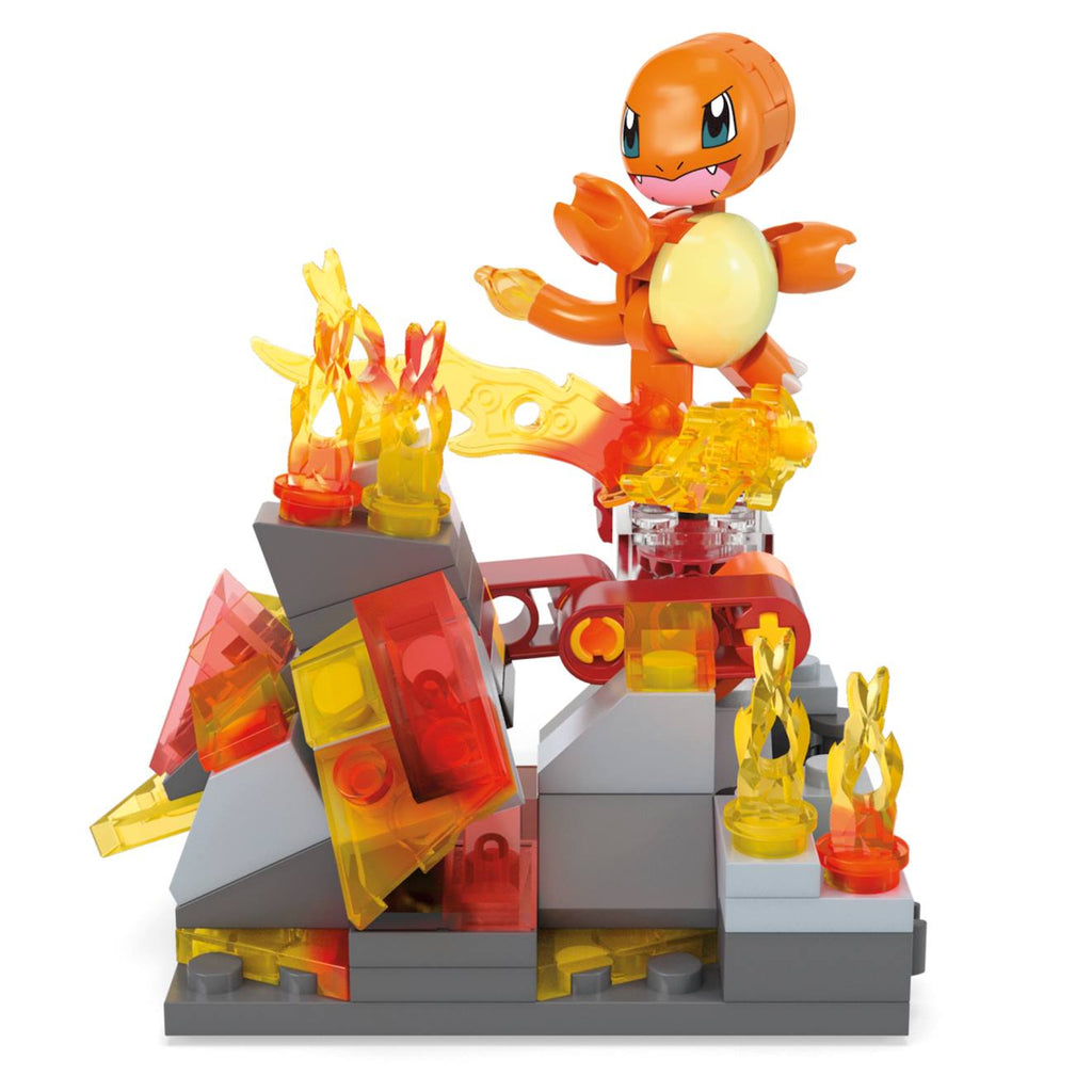 Coffret à construire pokémon danse flammes de salamèche multicolore