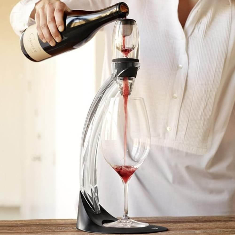 Coffret Aérateur de vin sur Pied - Carafe Vin Originale