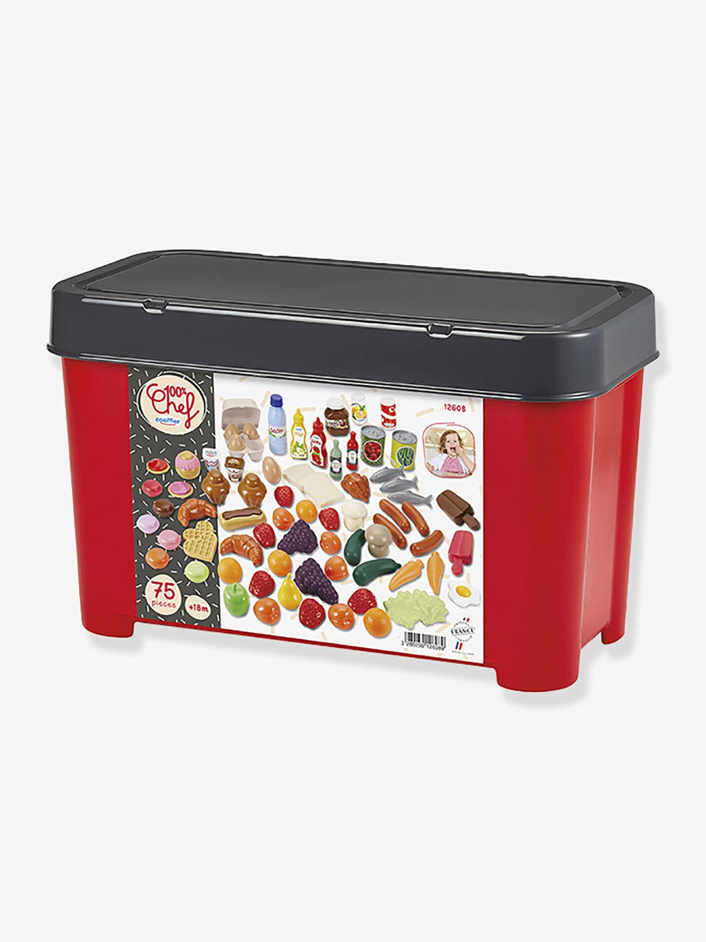 Coffret alimentation multicolore