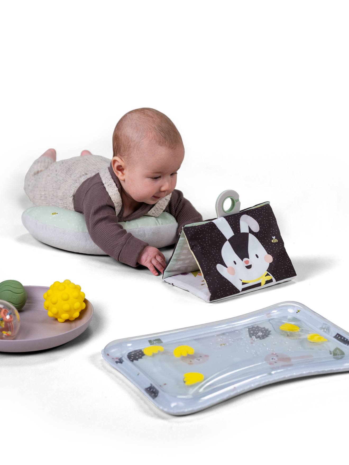 Coffret bébé pour jouer sur le ventre - taft toys multicolore