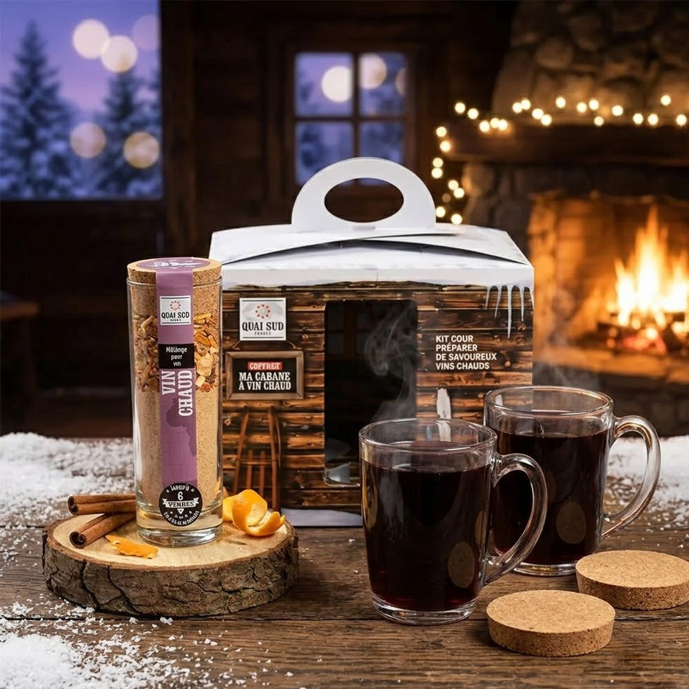 Coffret Ma Cabane à Vin Chaud - Vin
