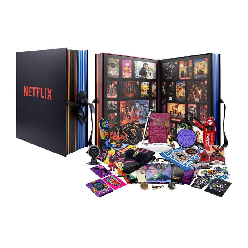 Calendrier de l'Avent Netflix 2026 – Coffret Hubtoys 24 objets (Stranger Things, Squid Game…)