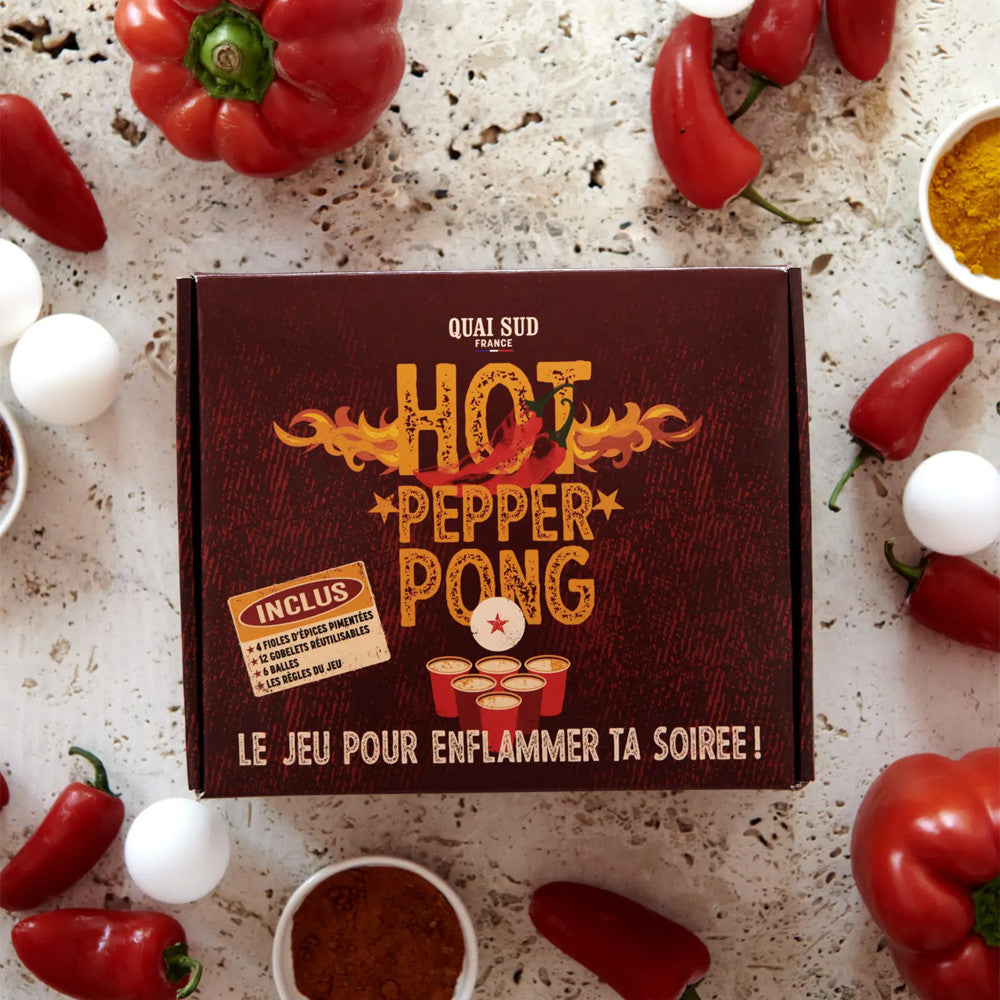 Coffret Challenge Hot Pepper Pong - Coffrets d'Épices