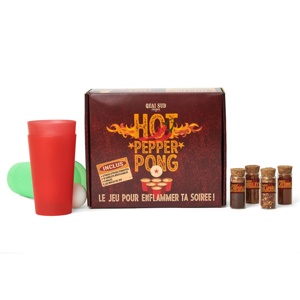 Coffret Challenge Hot Pepper Pong - Coffrets d'Épices