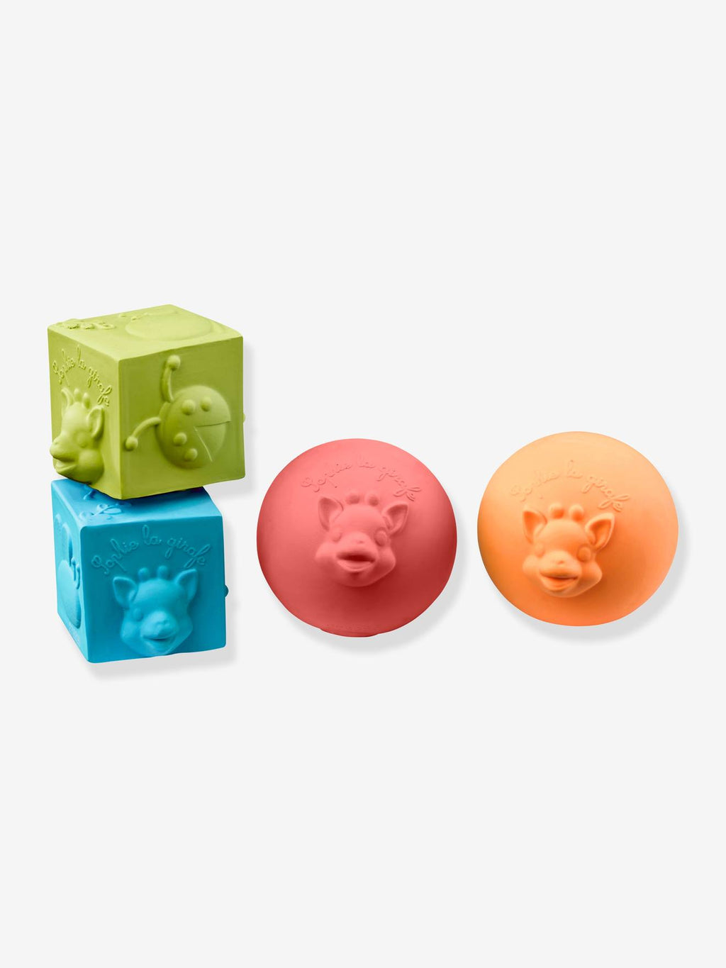 Coffret colo'rings + 2 cubes + 2 balles - vulli multicolore