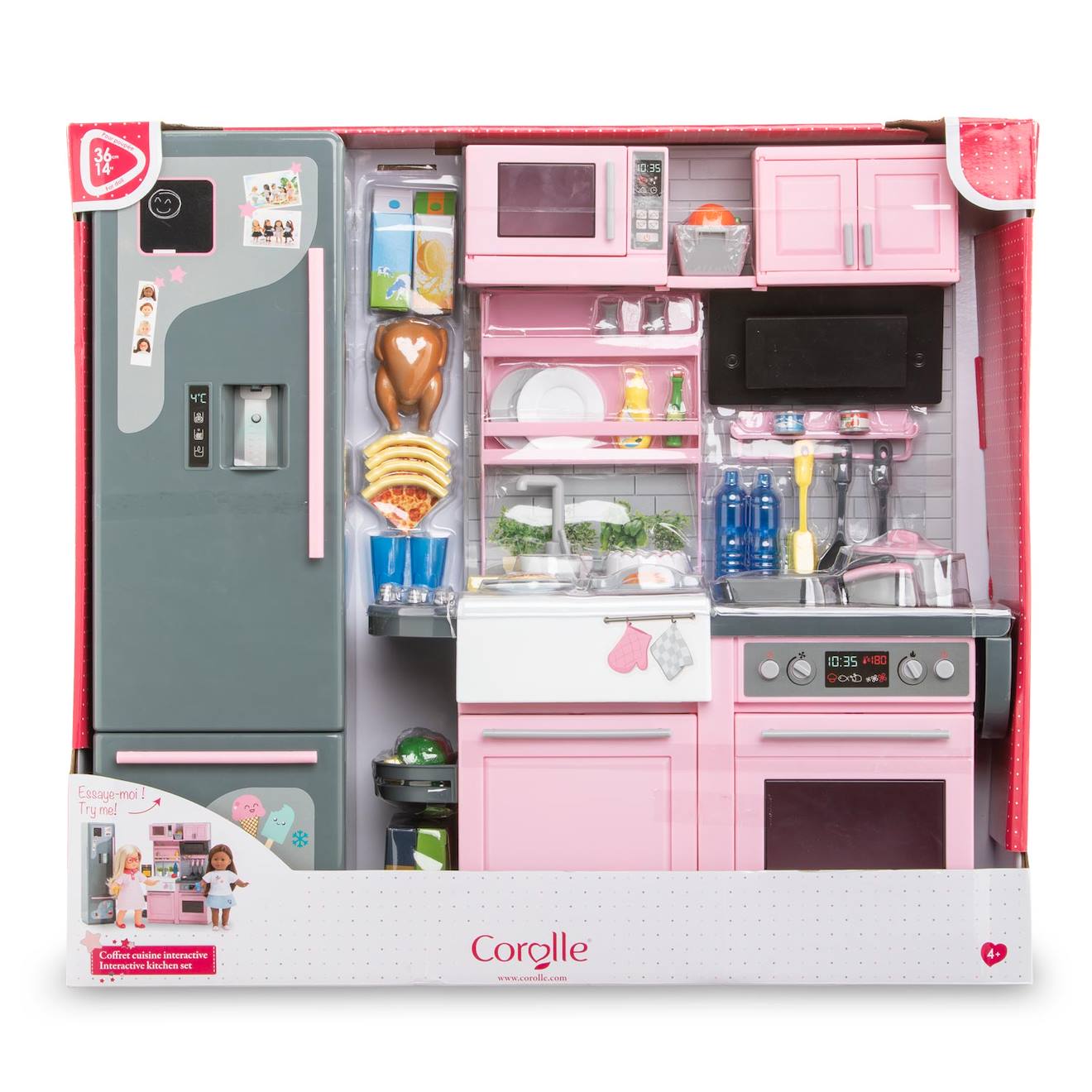 Coffret cuisine pour poupée ma Corolle multicolore