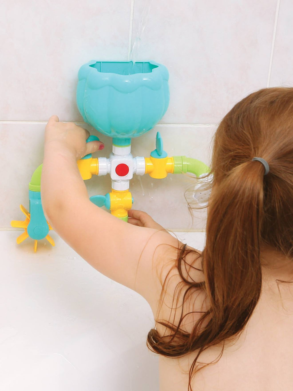Coffret de bain dino multicolore