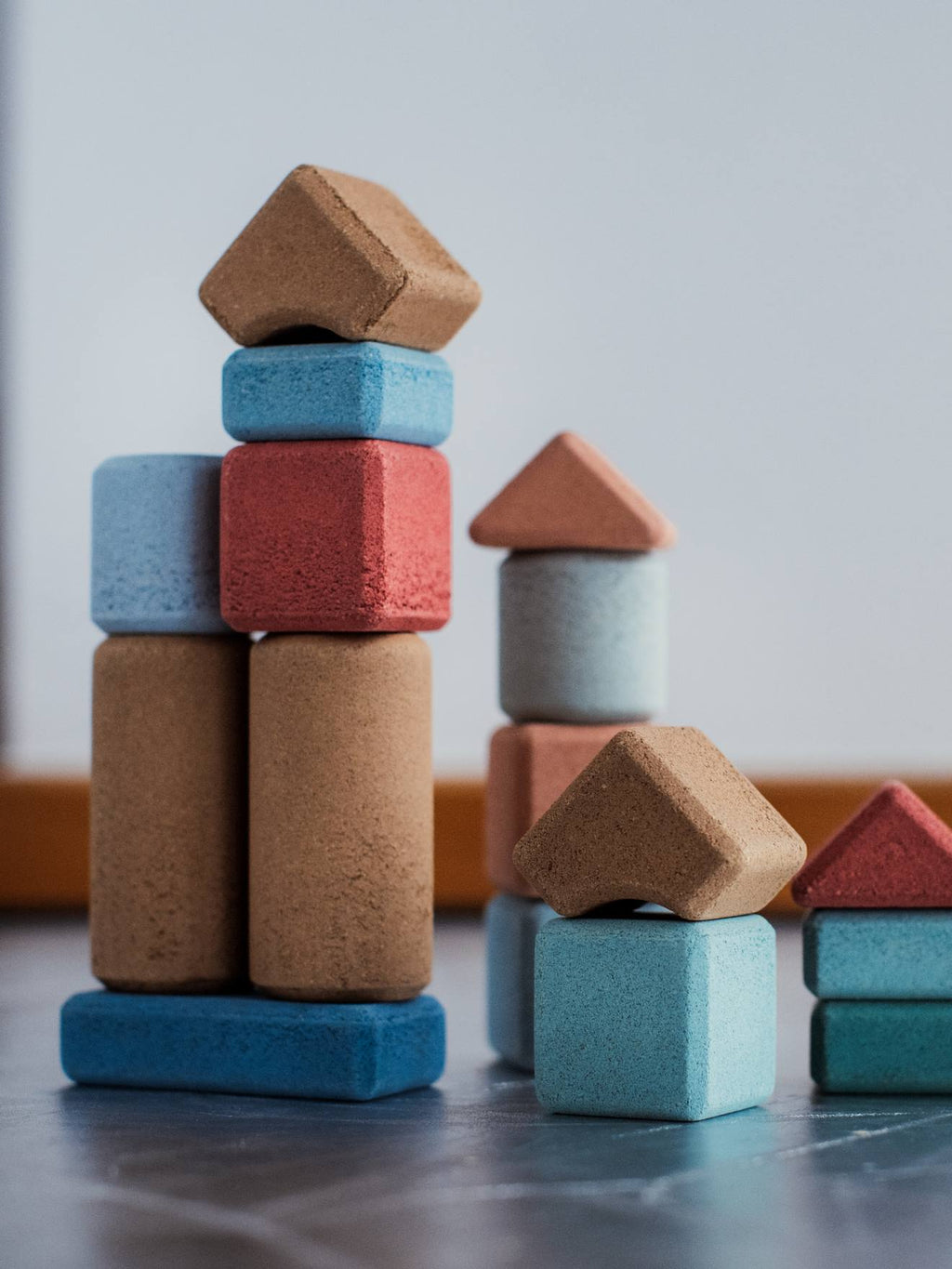 Coffret de blocs de construction 40 pièces - multicolore