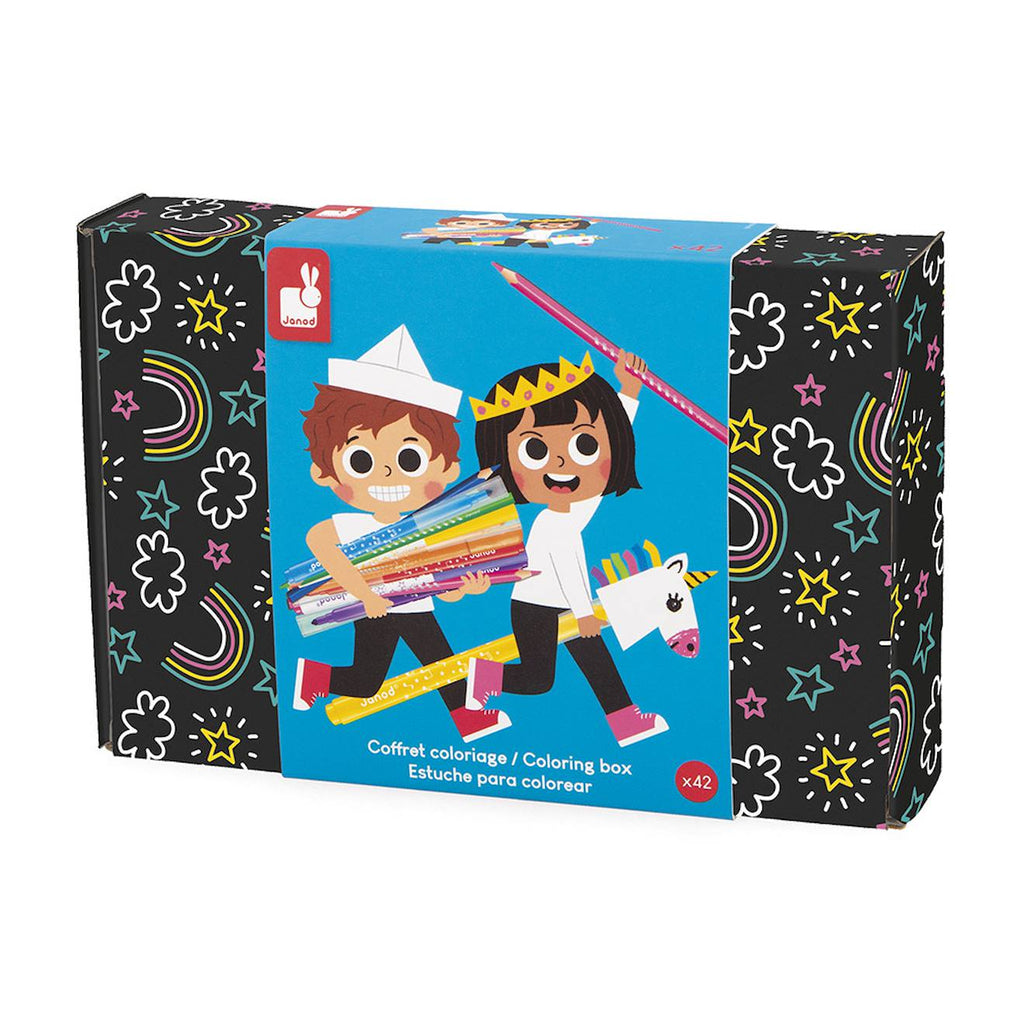 Coffret de coloriage - colo multicolore