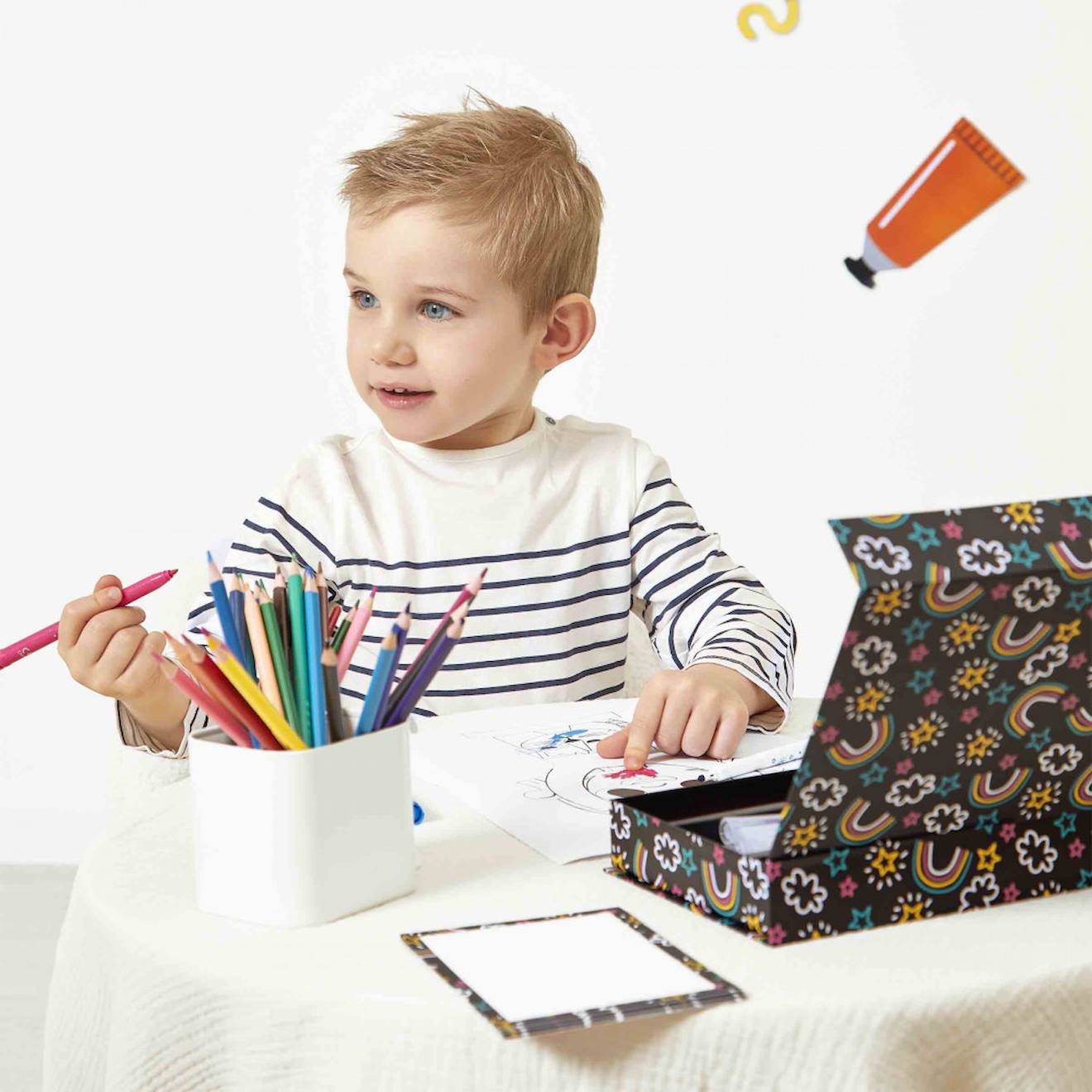 Coffret de coloriage - colo multicolore