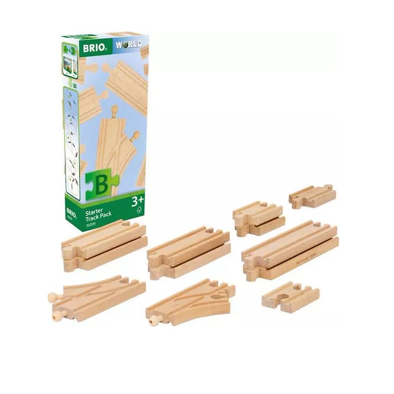 Coffret de démarrage - 12 rails - pack b beige