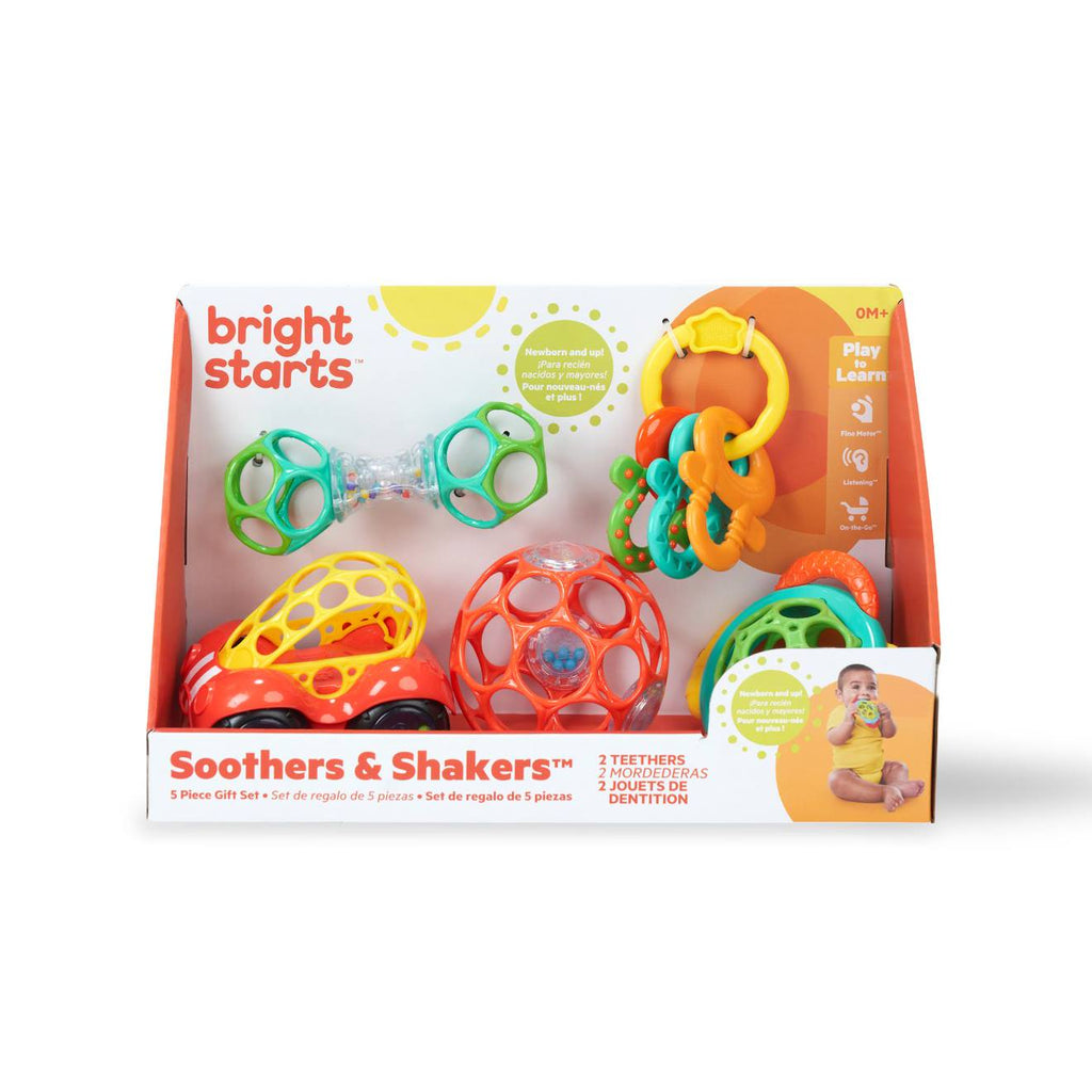Coffret de jouets bébé hochets et dentition multicolore