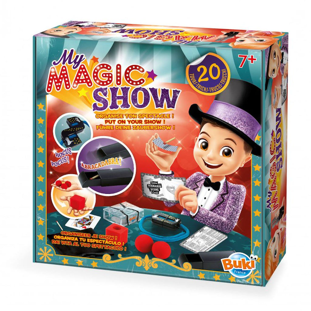 Coffret de magie my magic show rouge