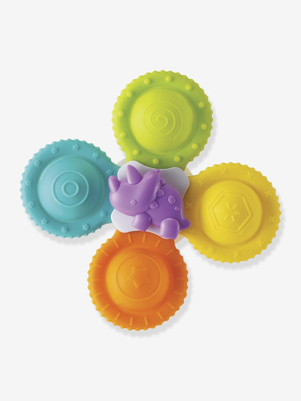 Coffret de spinners en silicone multicolore