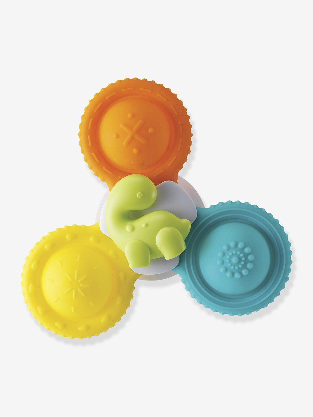 Coffret de spinners en silicone multicolore