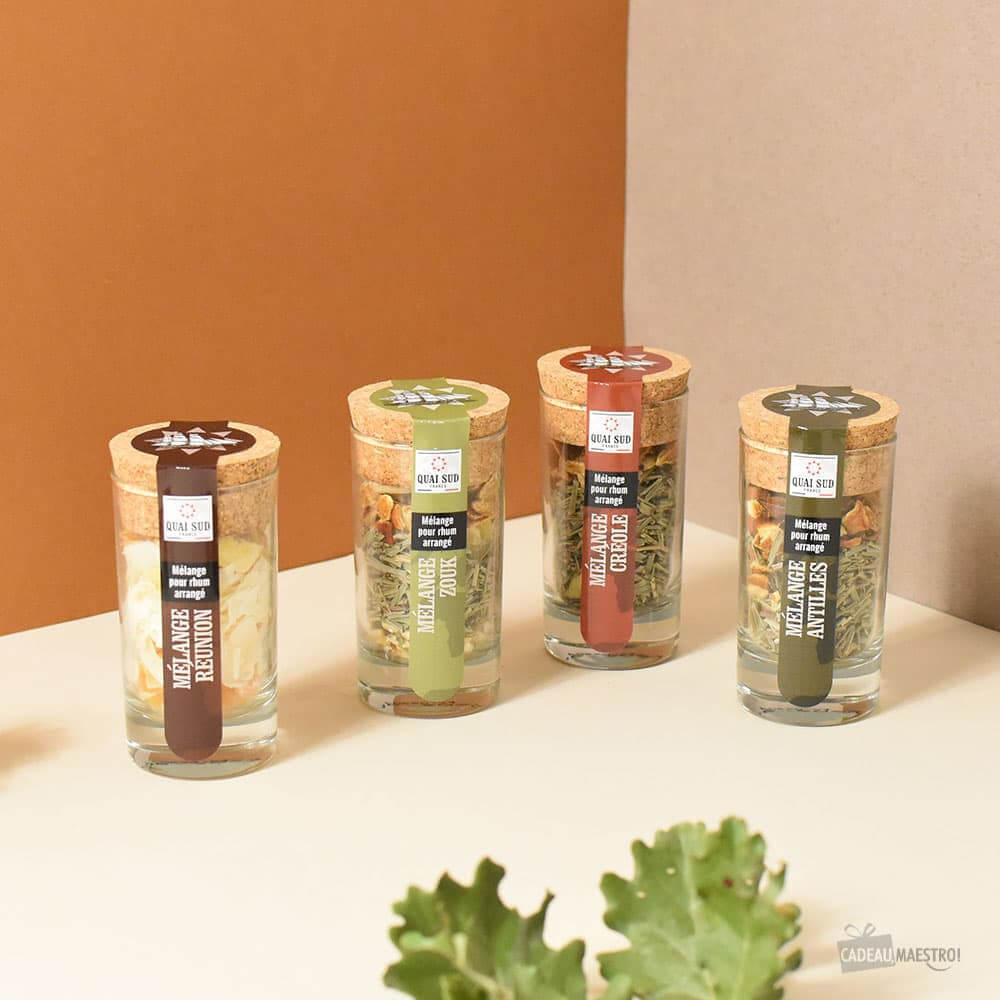 Coffret Découverte Rhum Arrangé - Rhum Quai Sud