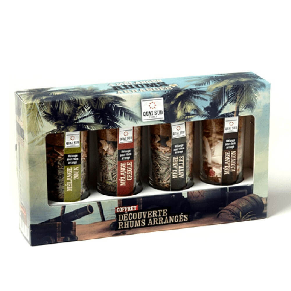 Coffret Découverte Rhum Arrangé - Rhum Quai Sud