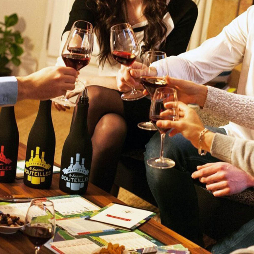 Coffret Dégustation à l'Aveugle Vin Rouge Bio - Vin
