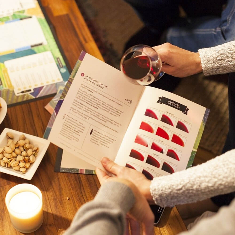 Coffret Dégustation à l'Aveugle Vin Rouge Bio - Vin Mystères et Bonnes Bouteilles