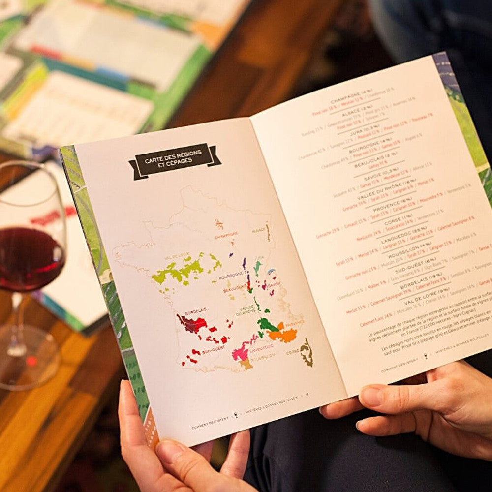 Coffret Dégustation à l'Aveugle Vin Rouge - Vin Mystères et Bonnes Bouteilles