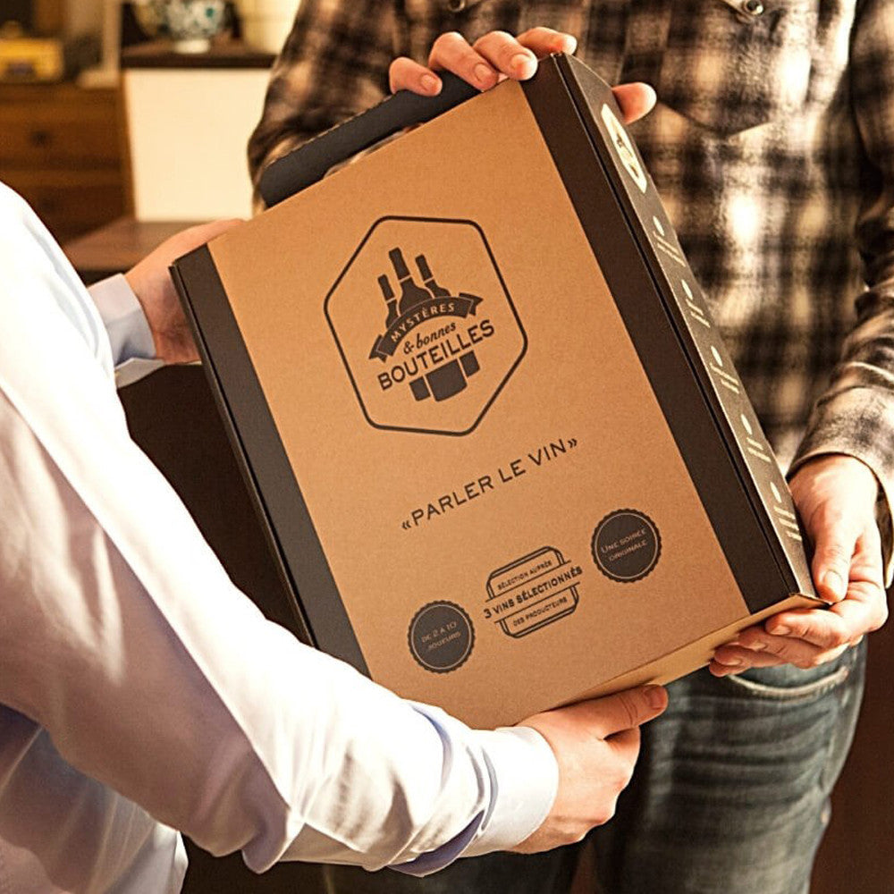 Coffret Dégustation à l'Aveugle Vin Rouge - Vin Mystères et Bonnes Bouteilles