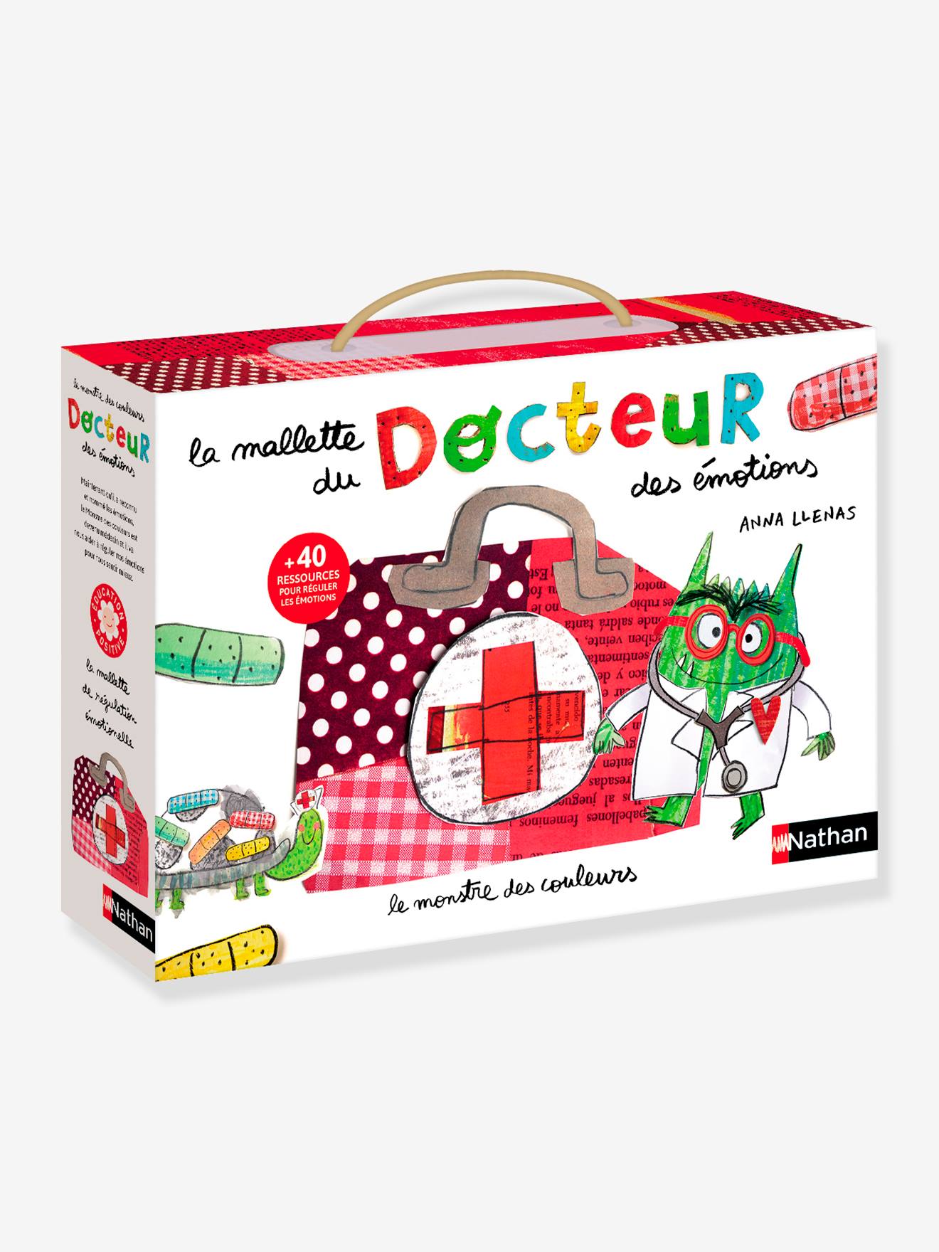Coffret docteur des émotions multicolore