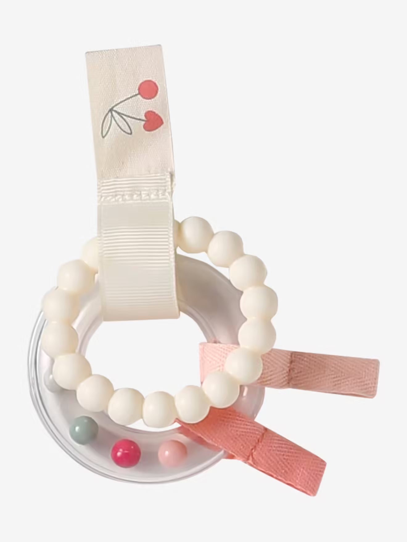 Coffret naissance personnalisable imprimé cerises Cherry - Vertbaudet