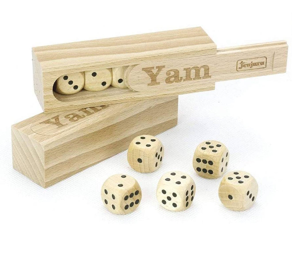 Coffret en bois yam beige