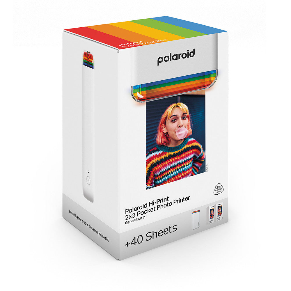 Coffret Imprimante Portable et Papier Hi-Print Polaroid - Objet Connecté