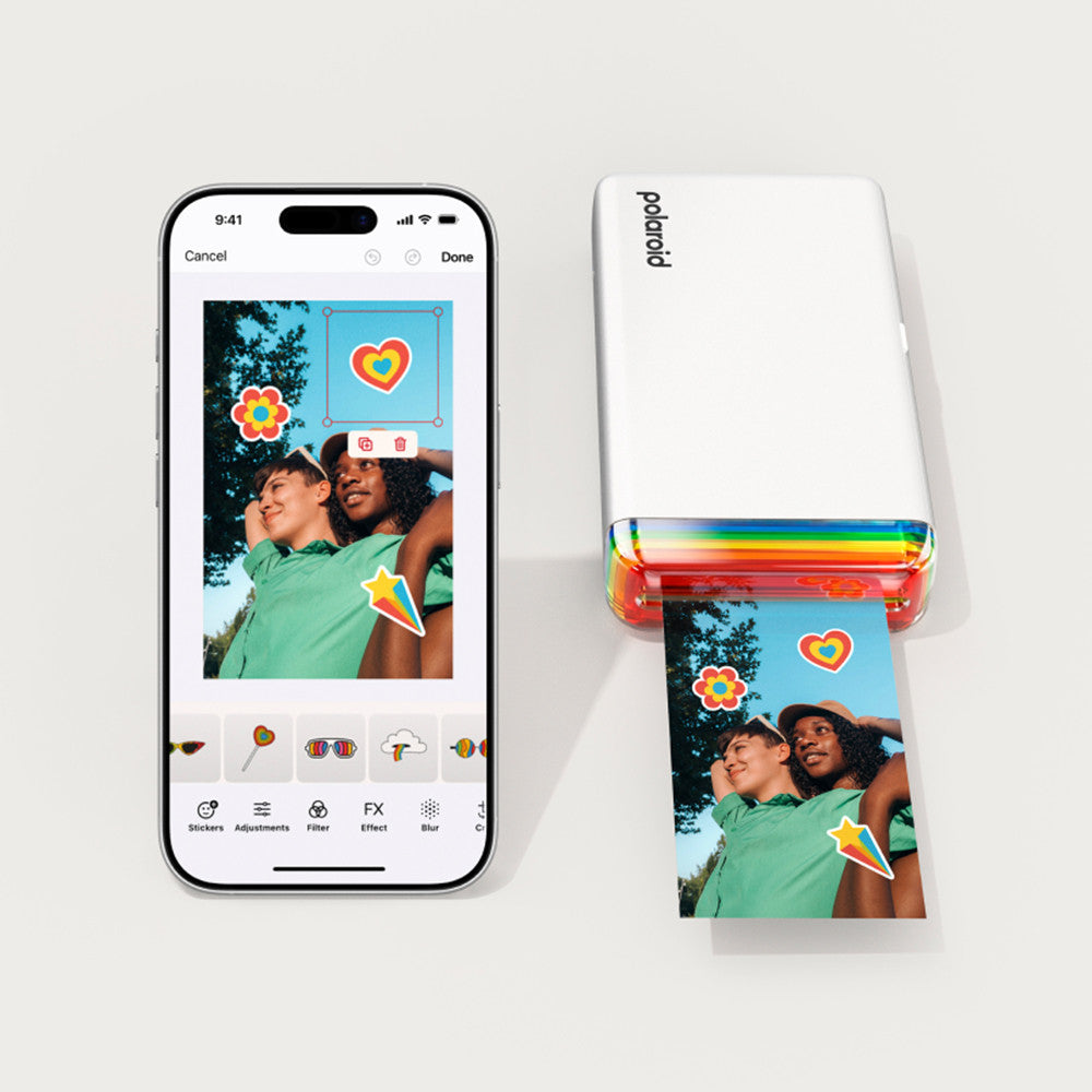 Coffret Imprimante Portable et Papier Hi-Print Polaroid - Objet Connecté