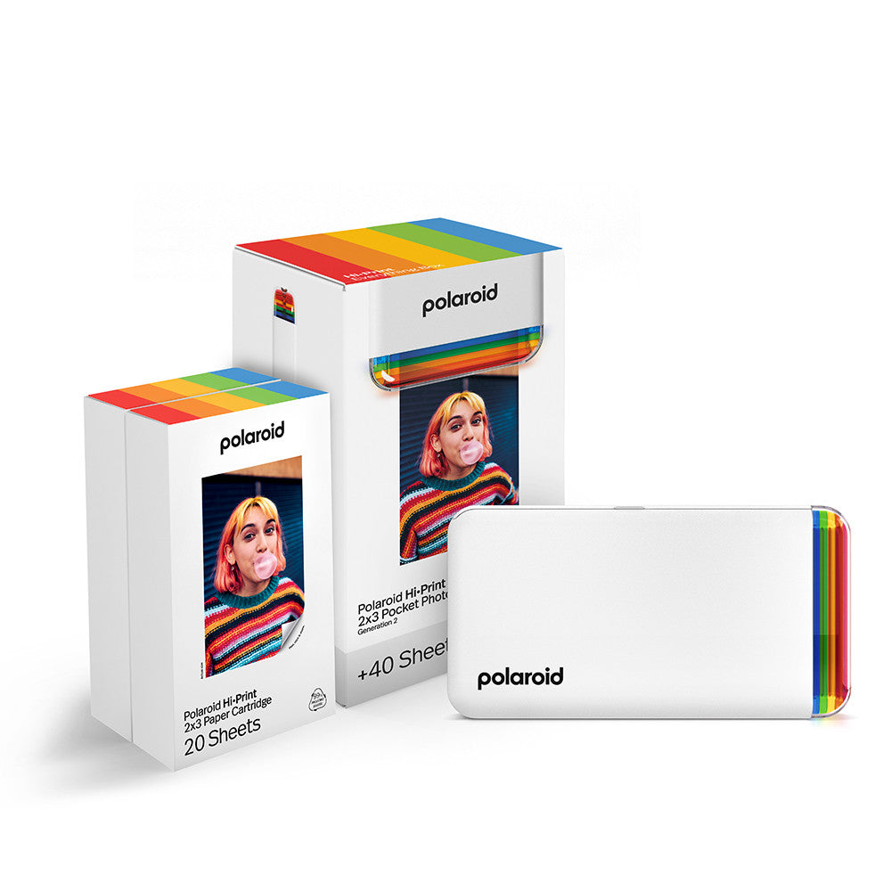 Coffret Imprimante Portable et Papier Hi-Print Polaroid - Objet Connecté
