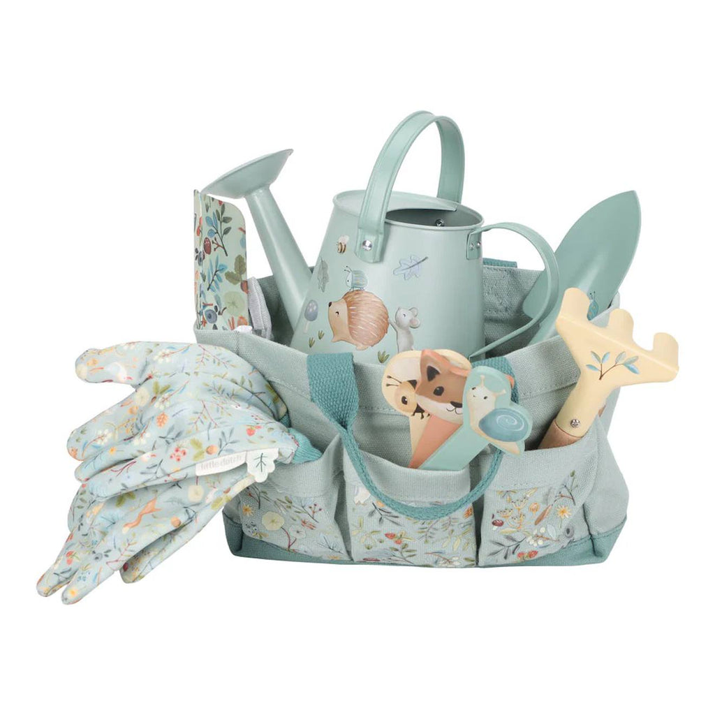 Coffret jardinage forest friends bleu