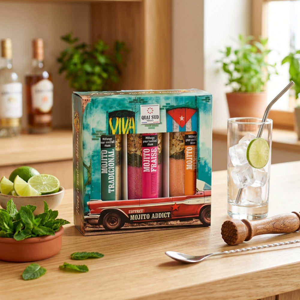 Coffret Mojito Addict - Cocktail